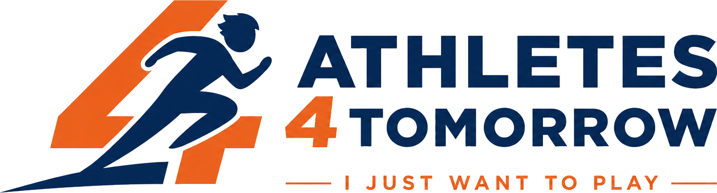 Athletes 4 Tomorrow brand artwork